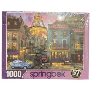 Springbok 1000 Piece Puzzle - Paris Street Scene